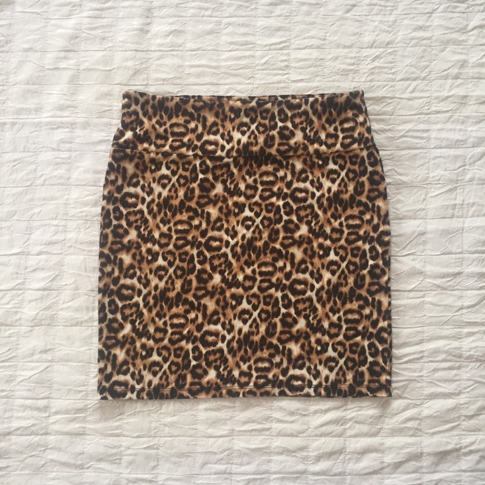 Cheetah Mini Skirt